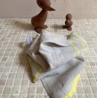 画像5: 北欧 LAPUAN KANKURIT《ラプアンカンクリ》USVA 　ハンドタオル   キッチンタオル　 c/# イエロー/LINEN-YELLOW  ウォッシュドリネン　48×70ｃｍ　 (5)