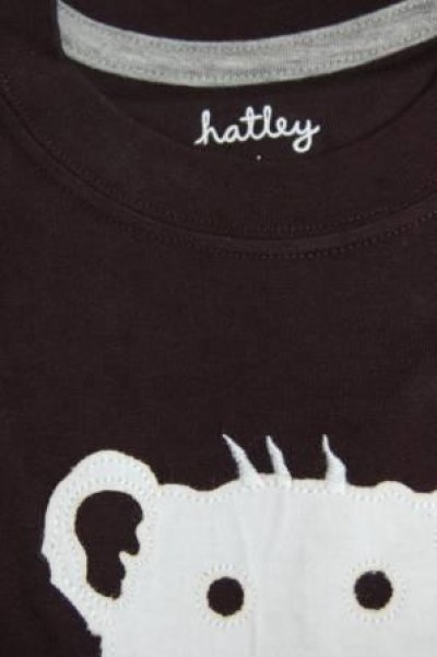 画像1: Tシャツ　〜Hatley〜 　「パイレーツ　」　くま　ブラック　SIZE-140